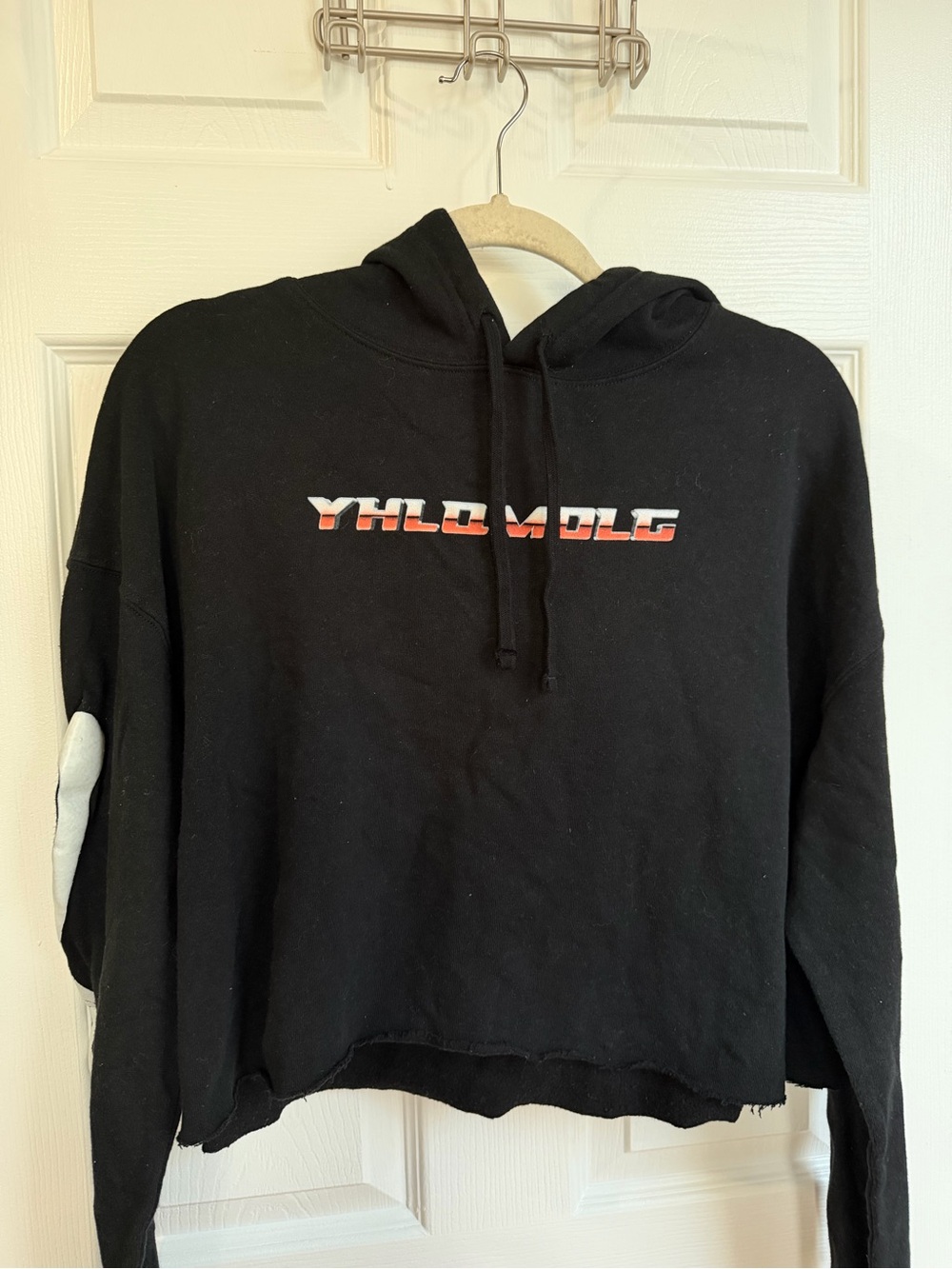 Bad Bunny YQLQMDLG Cropped Hoodie